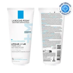 La Roche-Posay Lipikar AP+M - Balsamo leggero anti-irritazioni per la pelle secca e atopica, 200 ml
