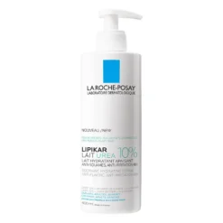 La Roche-Posay Lipikar - Latte Urea 10% Lozione Idratante Pelle Ruvida, 400ml