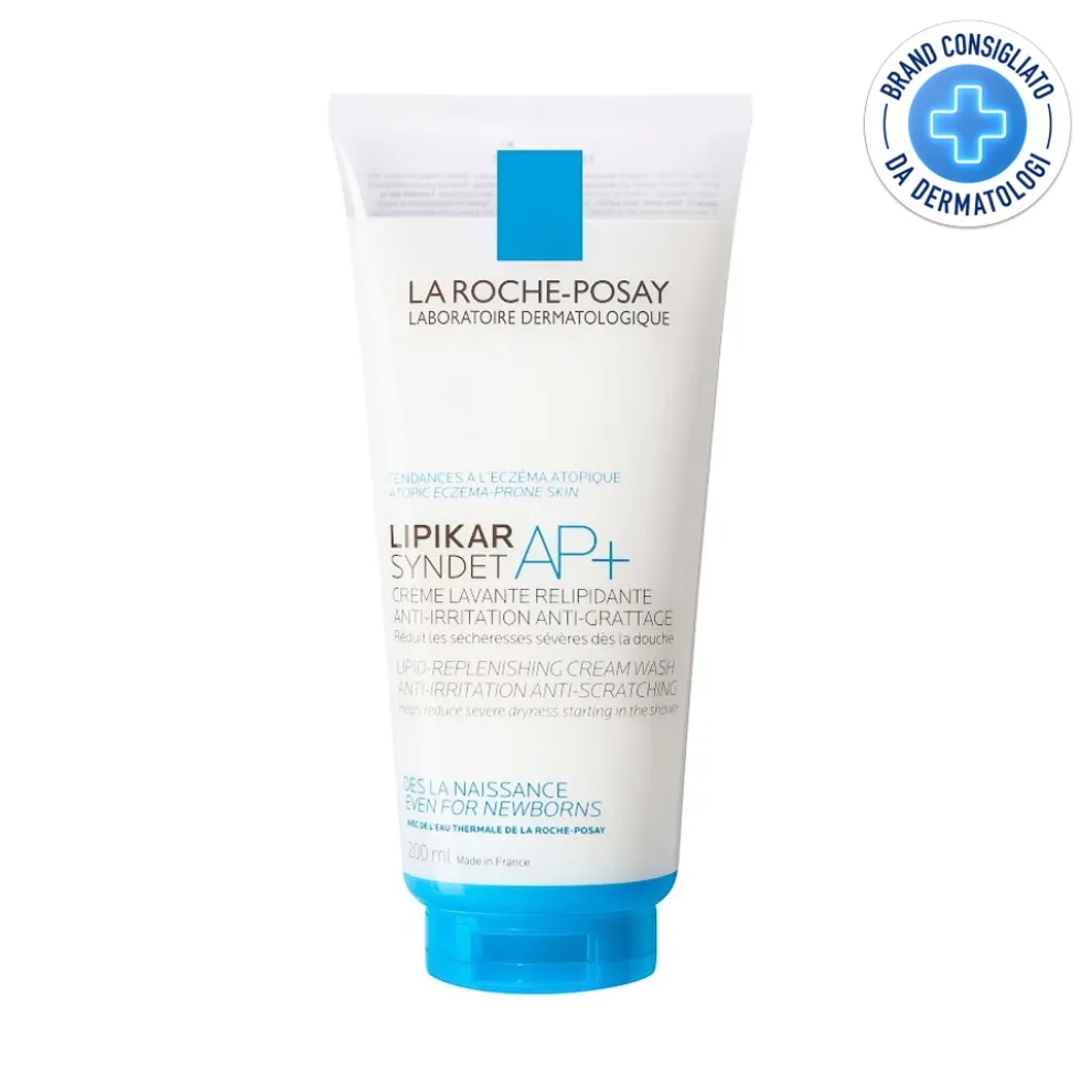 La Roche-Posay Lipikar - Syndet AP+ Crema Detergente Corpo, 200ml
