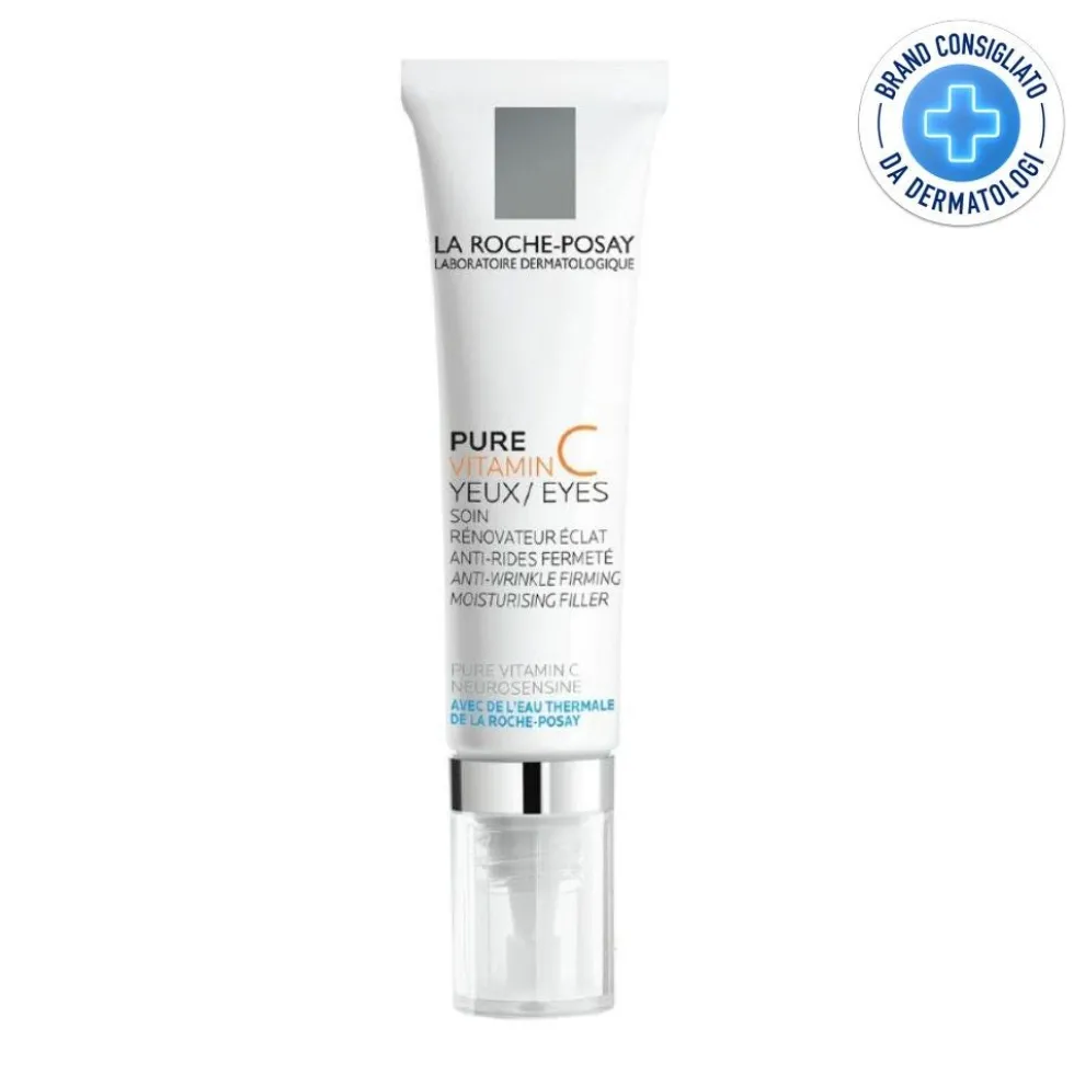 La Roche-Posay Pure Vitamin C - Crema Antirughe Occhi, 15ml