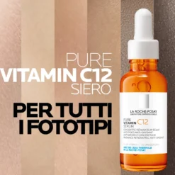La Roche-Posay Pure Vitamin C12 Siero Antirughe e Illuminante, 30ml