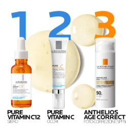 La Roche-Posay Pure Vitamin C12 Siero Antirughe e Illuminante, 30ml