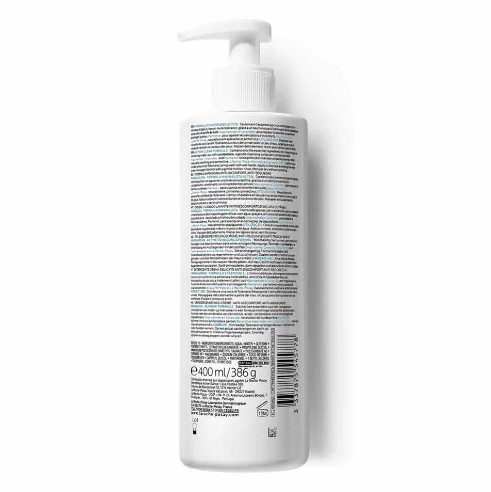 La Roche-Posay Toleriane - Crema Detergente, 400ml