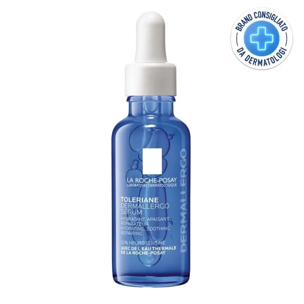 La Roche-Posay Toleriane Dermallergo - Siero Pelle Sensibile, 30ml