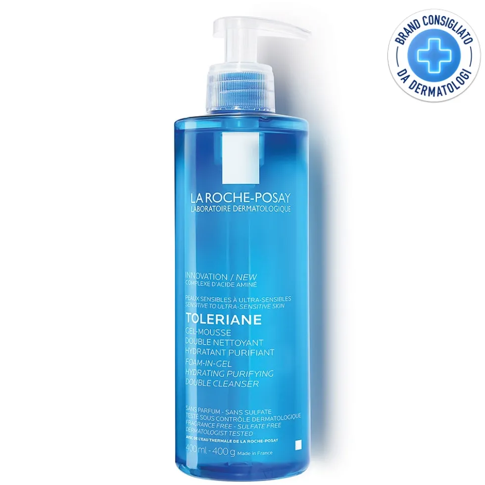 La Roche-Posay Toleriane - Gel Detergente Schiumogeno, 400ml