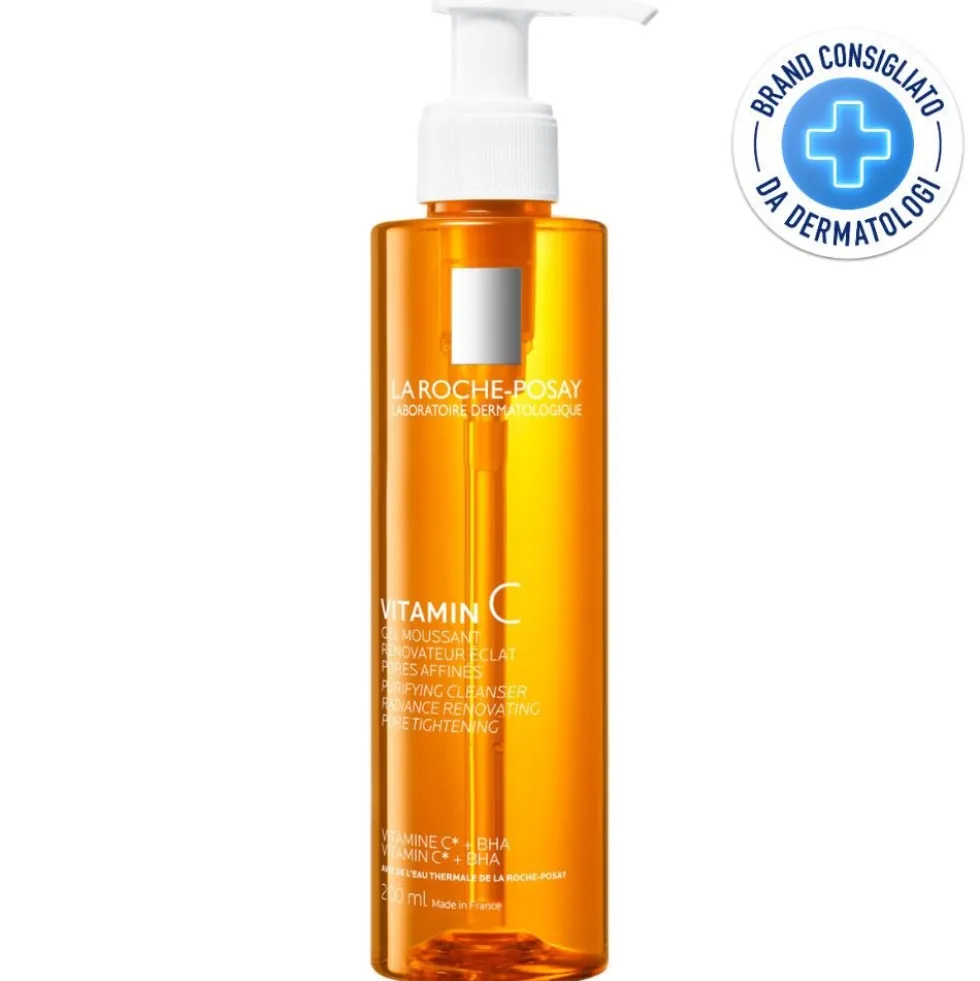 La Roche-Posay Vitamin C Detergente Viso Purificante Idratante e Levigante, 200ml