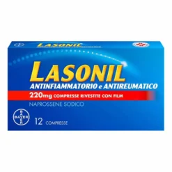 Lasonil Antidolorifico e Antinfiammatorio contro Dolore Muscolare e Articolare, 12 Compresse