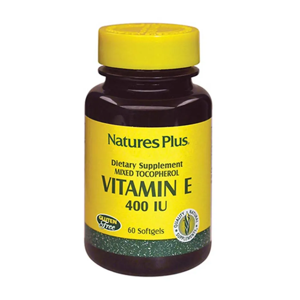 La Strega Vitamina E 400 UI Integratore Tocoferoli Misti, 60 Capsule