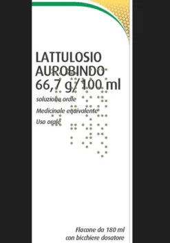Lattulosio Aur 66,7 G/100 Ml Soluzione Orale, 180ml