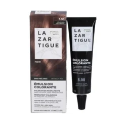 Lazartigue Emulsione Colorante 5.00 Castano Chiaro Colorazione Permanente, 60ml