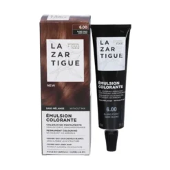 Lazartigue Emulsione Colorante 6.00 Biondo Scuro Colorazione Permanente, 60ml
