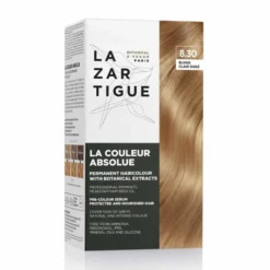 Lazartigue Il Colore Assoluto 8.30 biondo chiaro dorato - Colorazione permanente per capelli, 1 kit