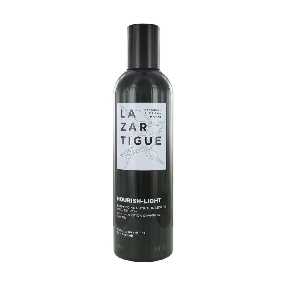 Lazartigue Nutrizione Leggera - Shampoo nutriente per i capelli secchi e fini, 250 ml