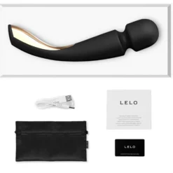Lelo Smart Wand 2 Large Black Massaggiatore Personale, 1 Pezzo
