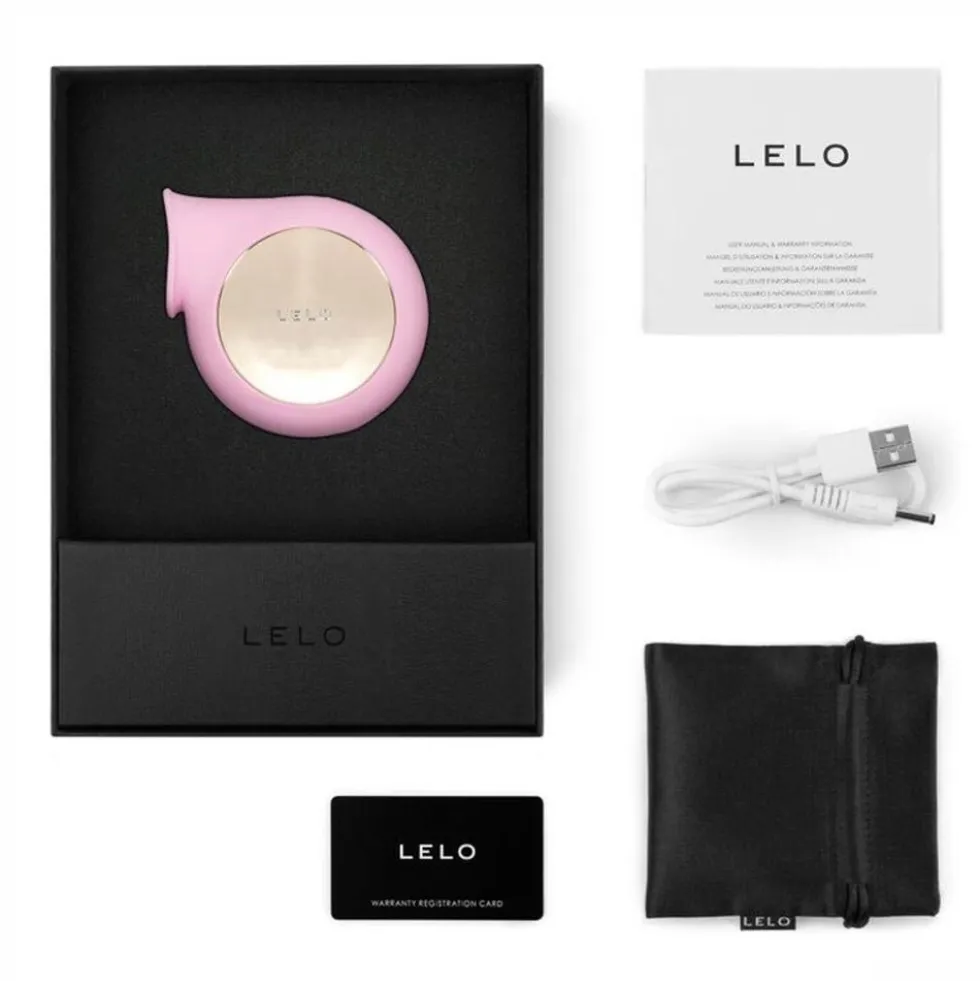 Lelo Sona Sila Pink Massaggiatore Clitorideo per Donna, 1 pezzo