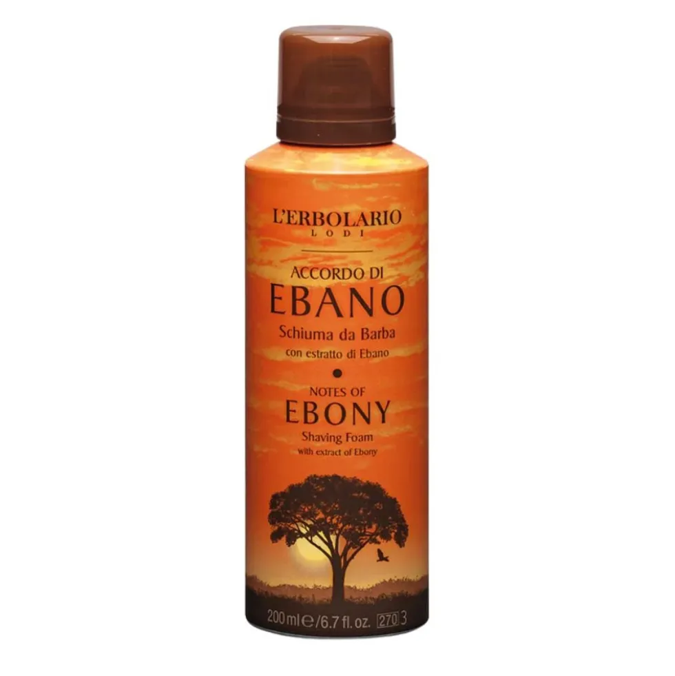 L'Erbolario Accordo di Ebano Schiuma da Barba, 200ml
