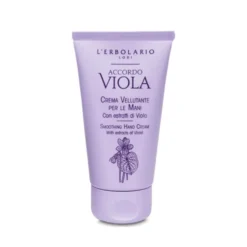 L'Erbolario Accordo Viola - Crema per le mani ad azione vellutante e protettiva, 75 ml
