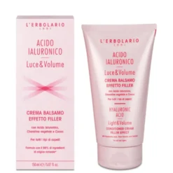 L'Erbolario Acido Ialuronico - Luce e Volume Crema Balsamo per Capelli Effetto Filler, 150ml