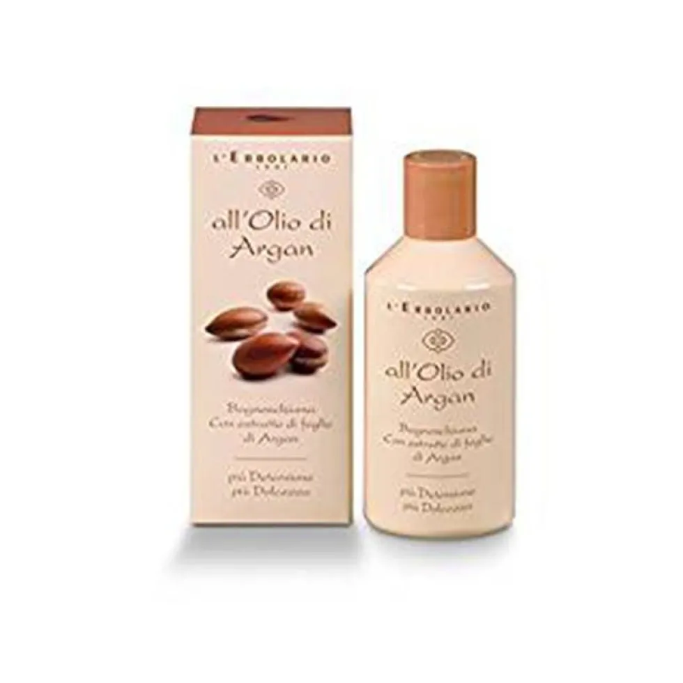 L'Erbolario All'olio di Argan - Bagnoschiuma nutriente per la pelle secca e sensibile, 250 ml