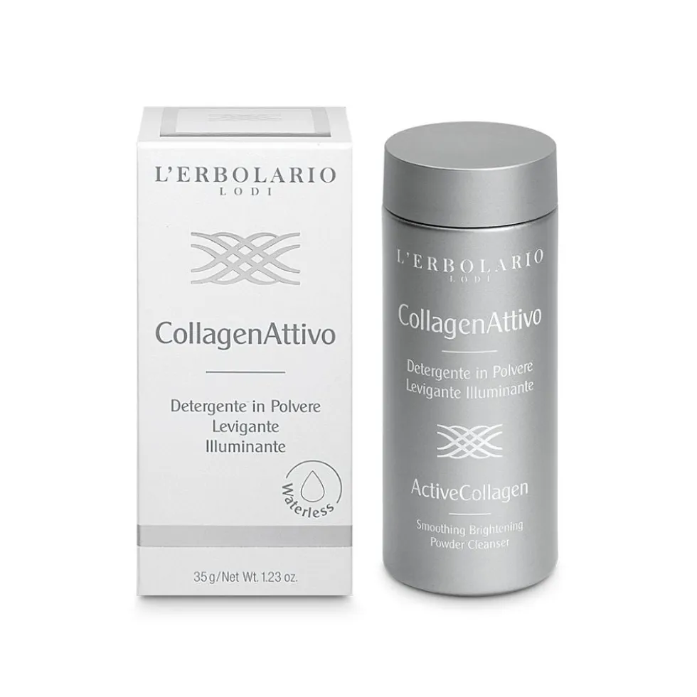 L'Erbolario CollagenAttivo - Detergente in Polvere Levigante e Illuminante, 35g
