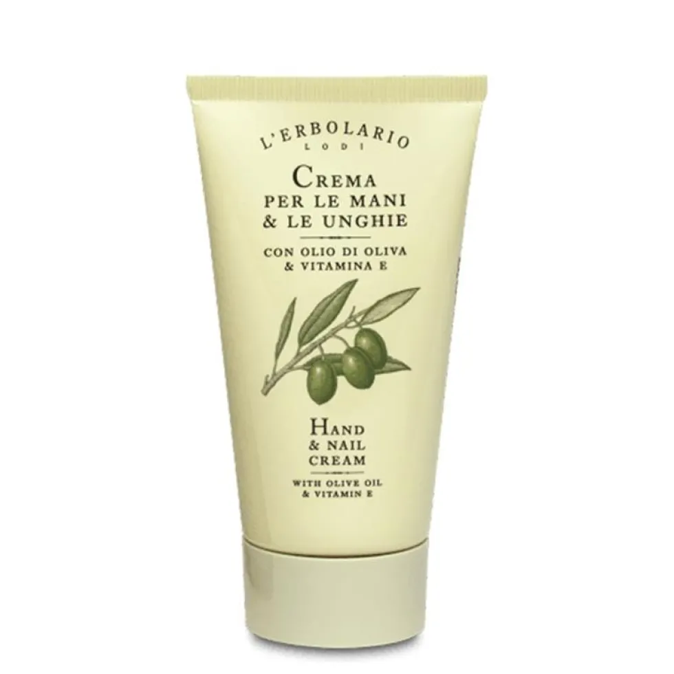 L'Erbolario Crema per le mani e le unghie - Crema nutriente e protettiva per mani secche, 75 ml