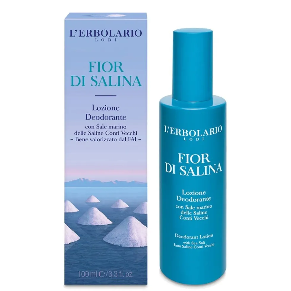 L'Erbolario Fior di Salina - Lozione Deodorante, 100ml