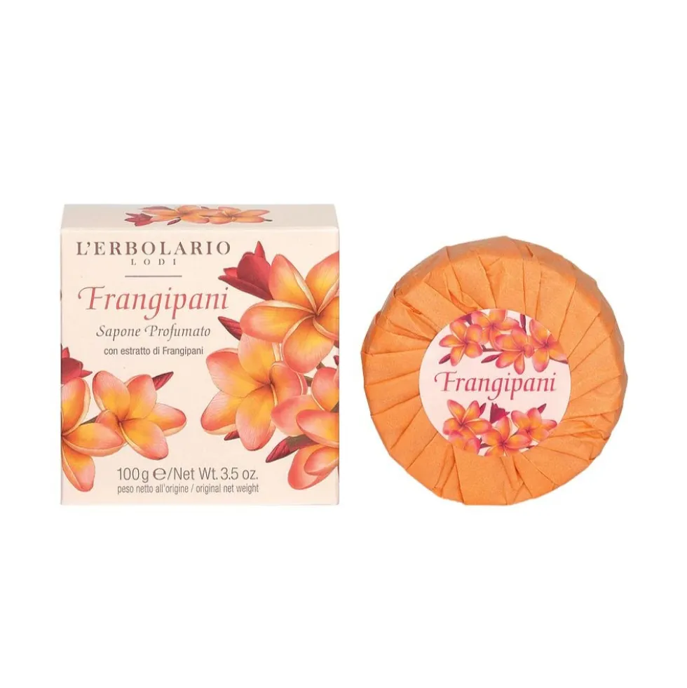 L'Erbolario Frangipani Sapone Solido Profumato, 100g