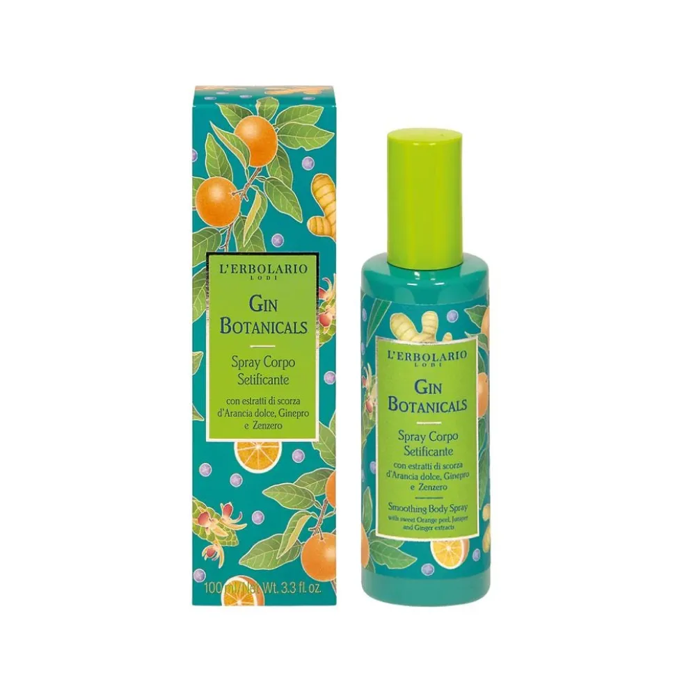 L'Erbolario Gin Botanicals Spray Corpo Setificante, 100ml