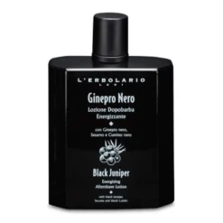 L'Erbolario Ginepro Nero - Lozione dopobarba energizzante e lenitiva post rasatura, 100 ml