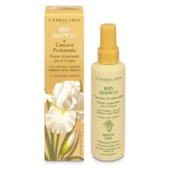 L'Erbolario Iris Bianco - Carezza Profumata Fluido per il Corpo, 150ml