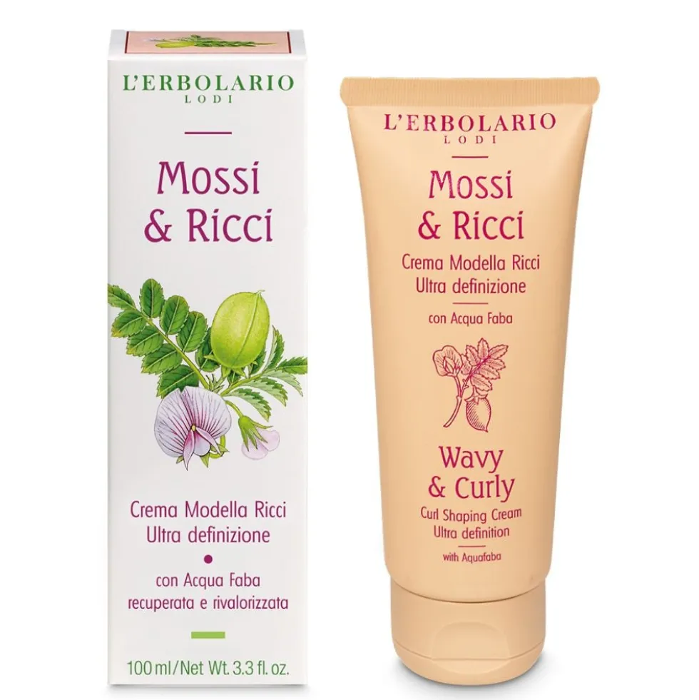 L'Erbolario Mossi & Ricci - Crema Modella Ricci Ultra definizione, 100ml