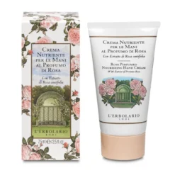 L'Erbolario Rosa - Crema Nutriente per le Mani, 75ml
