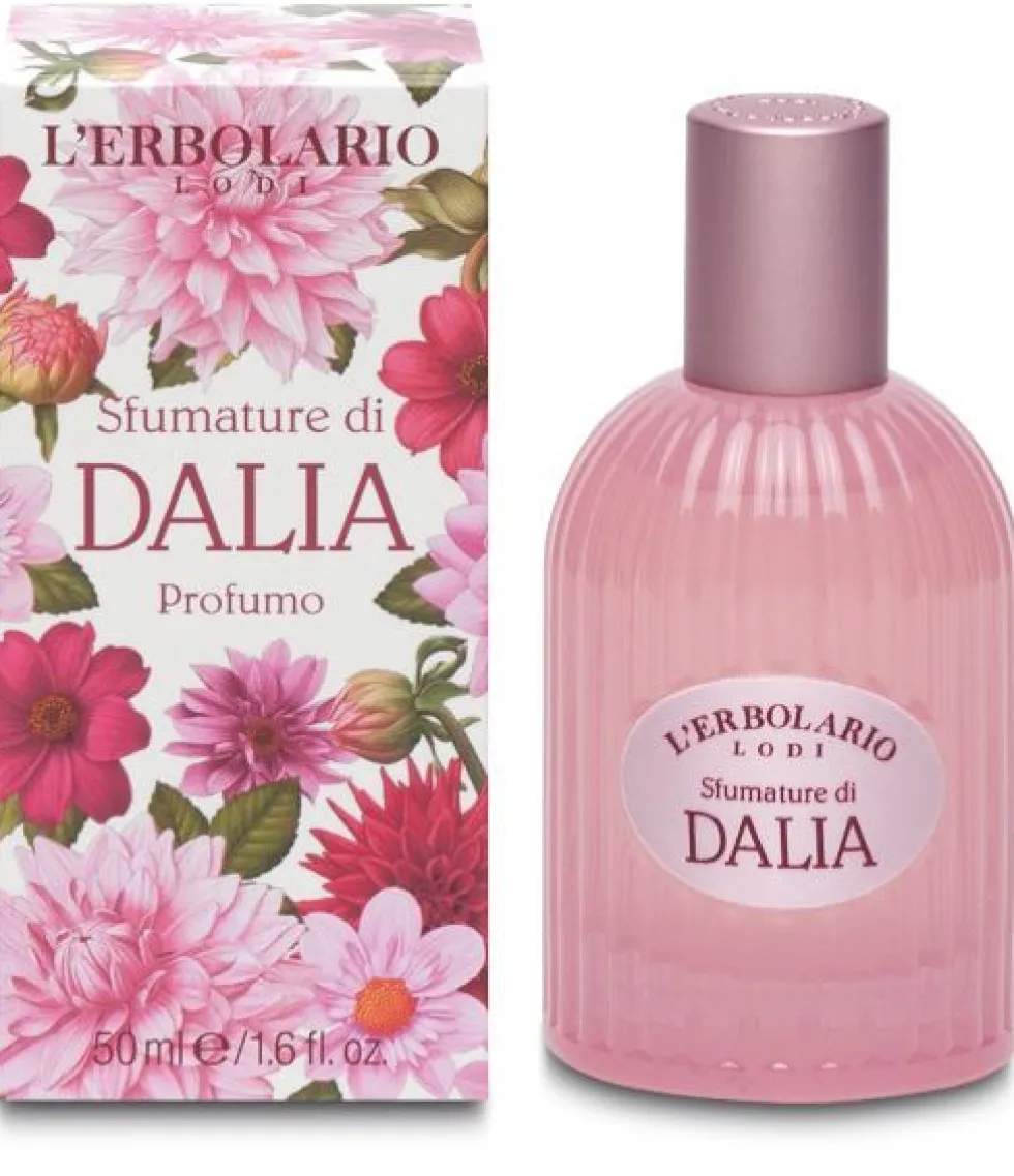 L'Erbolario Sfumature di Dalia - Profumo femminile dalle note agrumate e fiorite, 50 ml