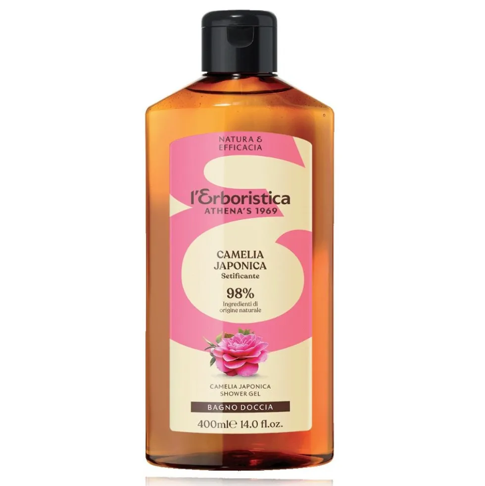 L'Erboristica Doccia Schiuma Setificante alla Camelia Japonica, 400ml