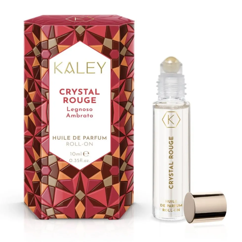 L'Erboristica Kaley - Crystal Rouge Profumo Roll-On in Olio, 10ml