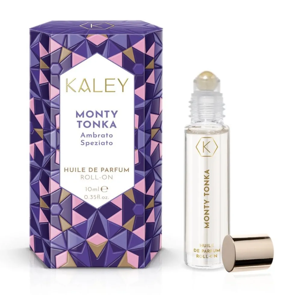 L'Erboristica Kaley - Monty Tonka Profumo Roll-On in Olio, 10ml
