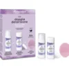L'Erboristica Kit Doppia Detersione - Kit detergente e struccante per il viso, 30 ml e 10 g