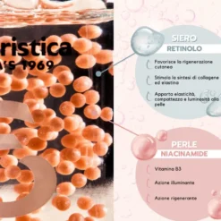 L'Erboristica Perliance - Siero Viso Rimpolpante Rassodante Niacinamide e Retinolo, 30ml