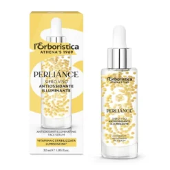 L'Erboristica Perliance - Siero Viso Antiossidante Illuminante Vitamina C e Luminescine, 30ml