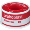 Leukoplast Cerotto su rocchetto per il fissaggio delle medicazioni, 2,5cm x 5m, 1 pezzo