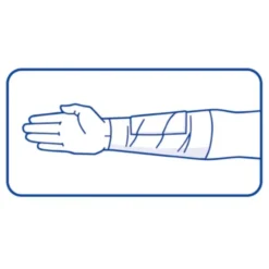 Leukoplast Elastomull Haft Benda Elastica Coesiva per il Fissaggio di Medicazioni Stecche e Cannule Misura 10cm x 20m, 1 Pezzo