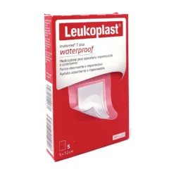 Leukoplast Leukomed T Skin Plus Waterproof Medicazione 5 x 7.2 cm, 5 Pezzi