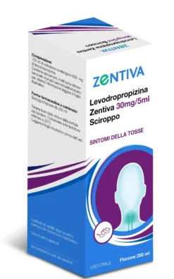 Levodropropizina Zent 30 Mg/5 Ml Sciroppo Flacone Da 200 Ml Con Misurino Dosatore