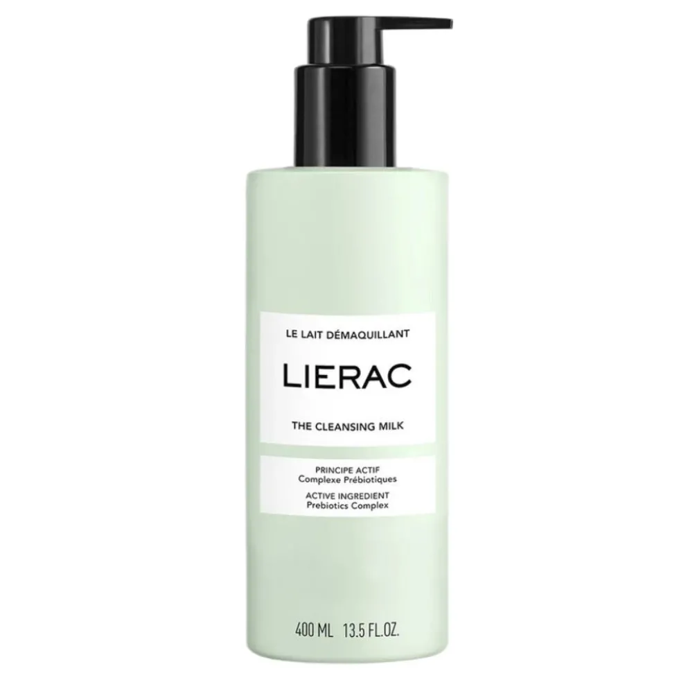 Lierac Cleanser - Il Latte Struccante Rimuove il Trucco Deterge e Nutre, 400ml