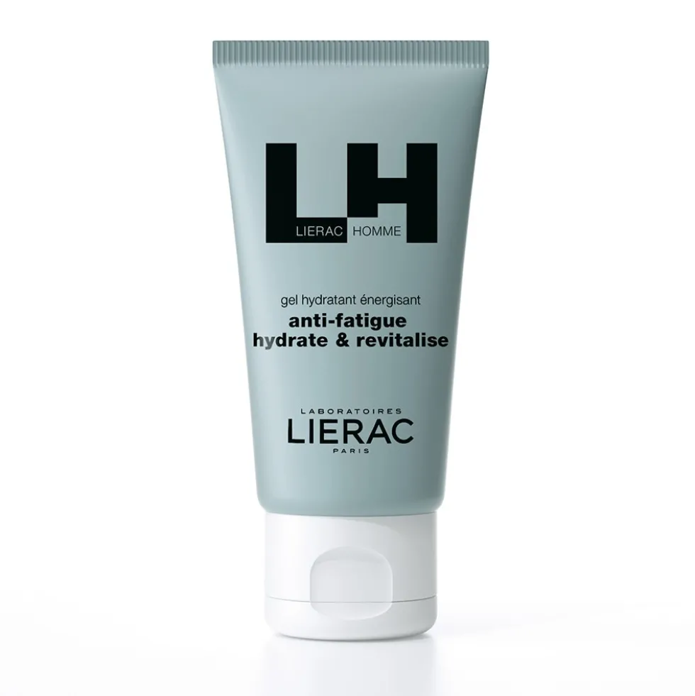 Lierac Homme - Gel Idratante Energizzante Anti-Fatica Viso e Occhi, 50ml