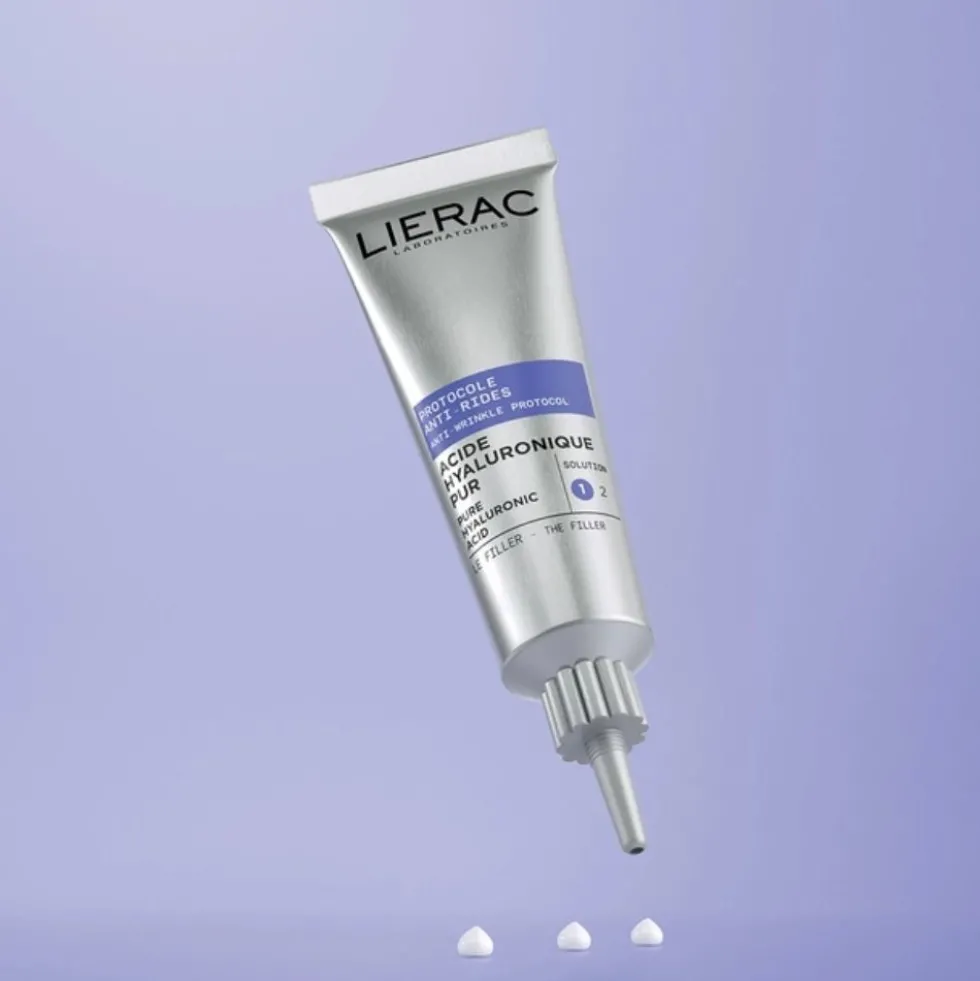 Lierac Protocollo Antirughe - Il Filler all'Acido Ialuronico Puro Rimpolpa e Leviga le Rughe, 15ml