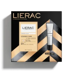 Lierac Protocollo Luminosità - Cofanetto illuminante e anti-occhiaie, siero 30 ml e fluido 15 ml