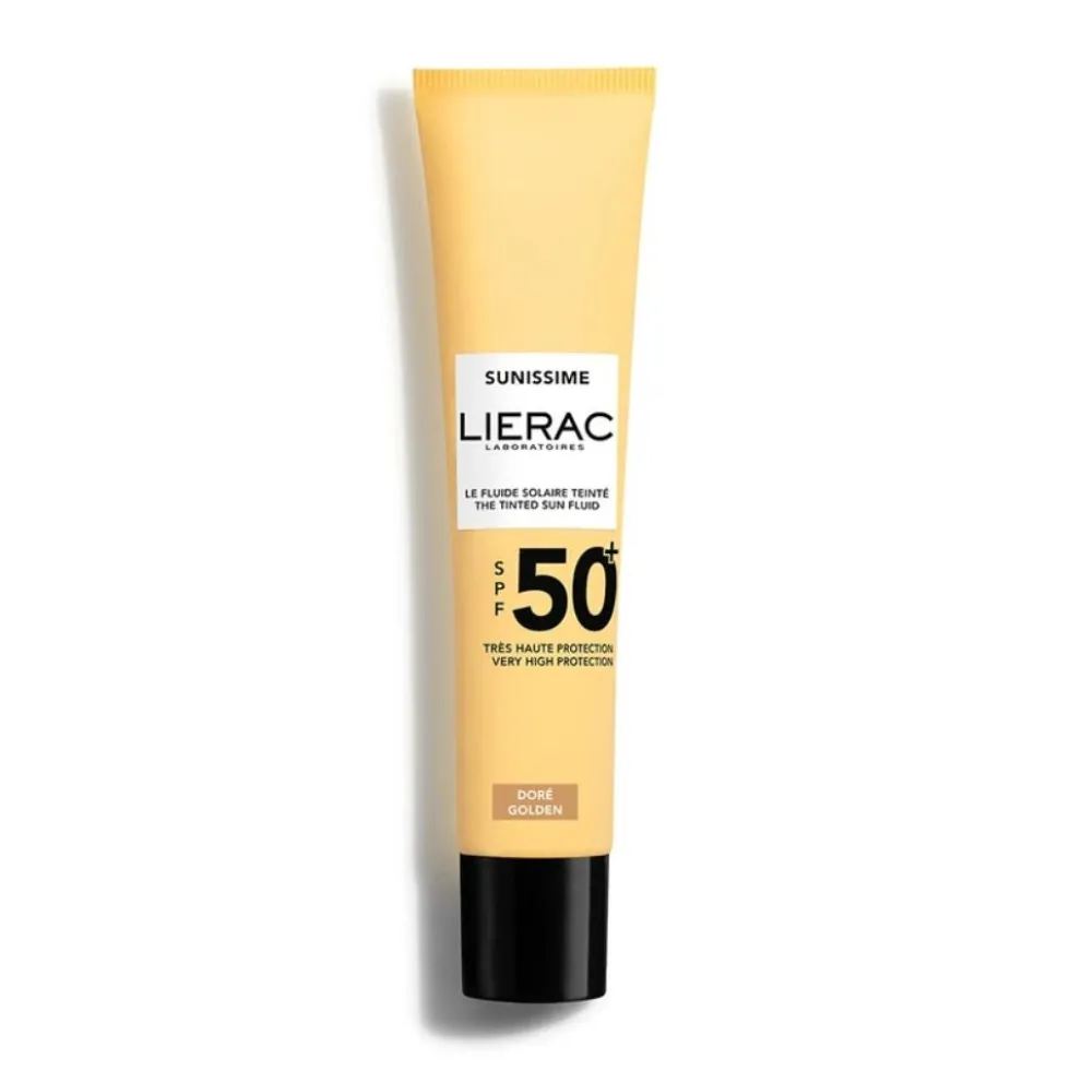 Lierac Sunissime - Il Fluido Solare Colorato Viso SPF50+ Dorè, 40ml