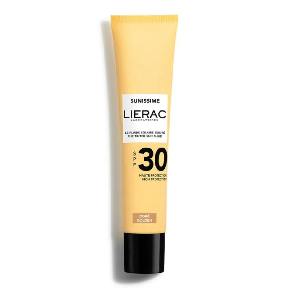 Lierac Sunissime - Il Fluido Solare Colorato Viso SPF30 Dorè, 40ml