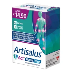 Linea Act Artisalus Act Forte Plus - Integratore per la funzionalità articolare, 60 capsule